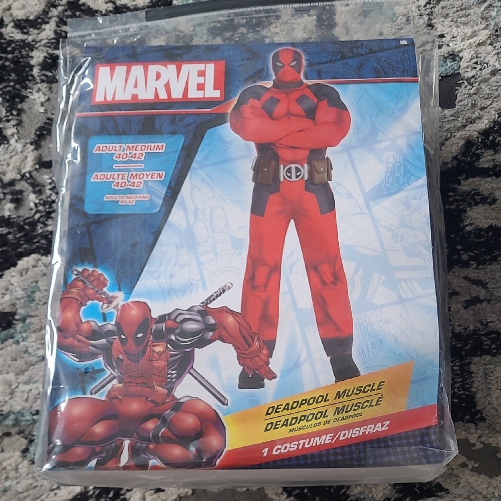 Marvel Deadpool Muscle Costume